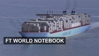 The World Biggest Container Ship The Majestic Maersk  FT World [upl. by Rothschild]