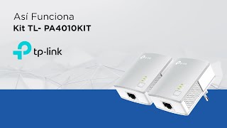 Así Funciona  Kit TL PA4010KIT TP LINK [upl. by Terrill171]