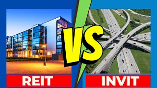 REIT vs InvIT  Which is Better for Investment in 2024  REIT Investing for Beginners [upl. by Qahsi394]