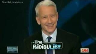 Anderson Cooper Gets The Giggles During The RidicuList [upl. by Asp]