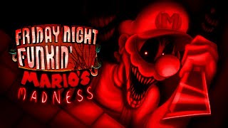 Starman Slaughter Instrumental  FNF VS Marios Madness V2 OST [upl. by Lleznol]