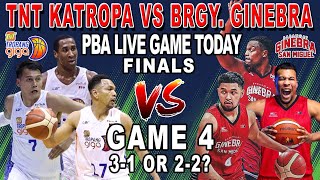 BRGY GINEBRA vs TNT Game 4 Finals  PBA Live Full Game Today November 3 2024  Smart  2K24 [upl. by Pinkerton]