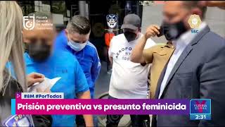 Michell Simón Dictan prisión preventiva contra su feminicida  Noticias con Yuriria Sierra [upl. by Quartis]