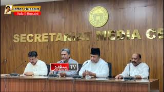 Musi river encroachment demolished per MIM party ki press conference [upl. by Layap]