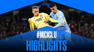 MANCHESTER CITY  CLUB BRUGGE  HIGHLIGHTS  20212022 [upl. by Oiluj]