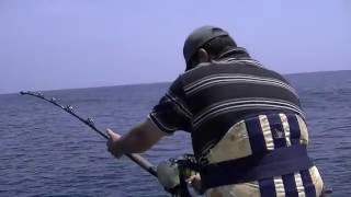 Kashmiri and group fishing  GT fishing in Watamu [upl. by Ayotaj]