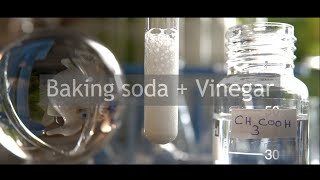 NaHCO3  CH3COOH  Vinegar  Baking soda [upl. by Ylra]