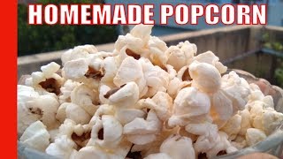 Popcorn Recipe at Home  Homemade Popcorn in Presser Cooker in easy steps  Crispy Popcorn [upl. by Omura]