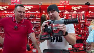 Milwaukee M18 FHAFON16 новый аккумуляторный перфоратор [upl. by Annaek]