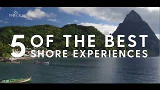 Top 5 Caribbean cruise shore experiences with PampO Cruises [upl. by Asselam639]