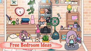 New Free Bedroom Ideas Toca Boca 🏵🏵 tocaboca [upl. by Seni]