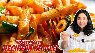 Hostel Pasta Recipe in Kettle😱😱  Pasta Recipe  Fun2oosh Food [upl. by Attlee]