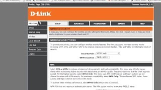 How to change WiFi Password   D Link Modem [upl. by Madella]