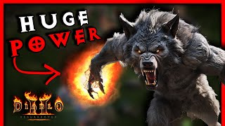 Huge Damage Fire Claw Druid Build Guide and Showcase  Diablo 2 Resurrected [upl. by Clemence373]