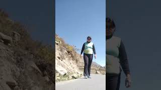 Jumping to Indias last village himachal shortvideo travel [upl. by Rehpotsirhcnhoj]