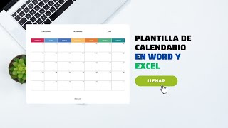 Plantilla de Calendario y Agenda en Word GRATIS [upl. by Ireland]