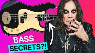 7 ICONIC Black Sabbath bass lines as fast as possible Geezer Butler [upl. by Hulda565]