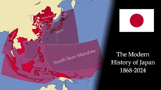 The Modern History of Japan Every Month 18682024 [upl. by Nnaylloh]