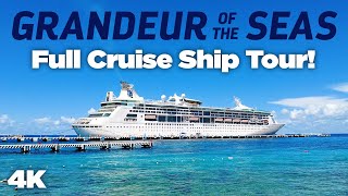 Grandeur of the Seas Full Cruise Ship Tour [upl. by Nyrmak]