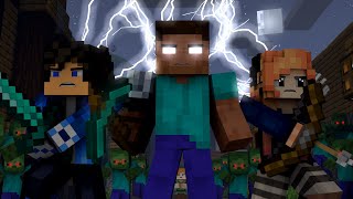 quotThe Strugglequot  Rainimator Fan Remake Minecraft Animation [upl. by Enylrac202]