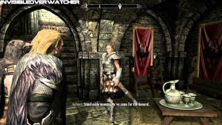 Skyrim  The Battle for Solitude Quest Stormcloak City Takeover HD [upl. by Anassor]