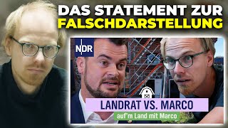 Falsche Aussagen im NDRVideo  wir beziehen Stellung [upl. by Otanutrof]