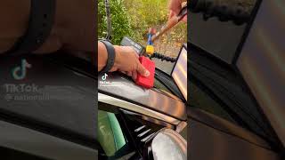 A classic National Dent Repair asmr asmrvideo pdr car carrepair detailing [upl. by Jaddo]