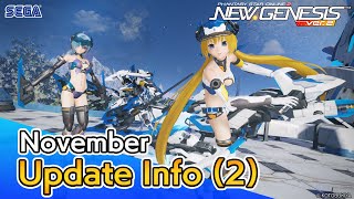 PSO2 NEW GENESIS November 2023 Update Information 2 [upl. by Enelyak886]