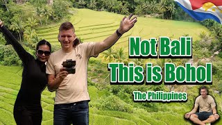 Why You Must Visit Bohols Stunning Rice Terraces amp Waterfall Hidden Gems of the Philippines [upl. by Nosnorb]