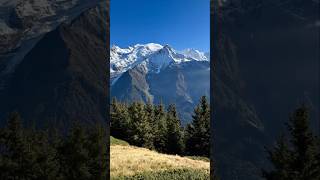 Unbelievable Chamonix Views You Have to See 🌄⛰ hiking adventure chamonix naturelovers [upl. by Aigroeg]