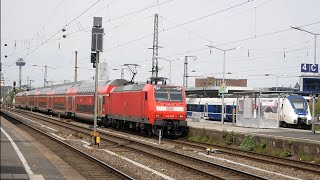 Re 9 Verkehr zwichen Aachen HBF und Troisdorf Mit Br 120 111 146 442 [upl. by Marentic]