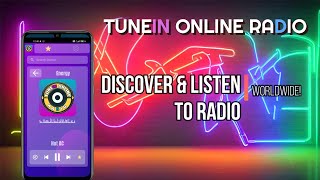 TuneIn Online Radio  Stream global radio save stations enjoy good music with our Android app [upl. by Misak]