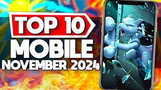 Top 10 NEW Mobile Games November 2024 [upl. by Netram350]