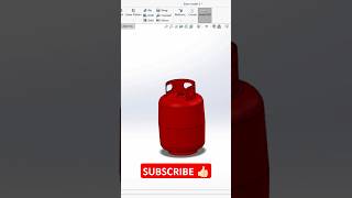 make cylinder in solidwork mechanical engineering 3d creation software solidworkscreativeshorts [upl. by Ajram]