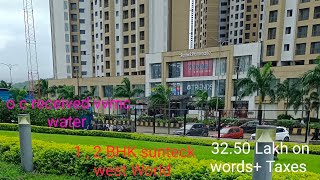 123 BHK sunteck west word sunteck Maxx World Naigaon E New project flat price sunteck west word [upl. by Wilmar]