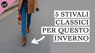 5 STIVALI CLASSICI per questo inverno [upl. by Helaina375]