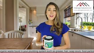 BioClean® The Natural Drain Cleaner  Friendly Bacteria Waste Eliminator [upl. by Iatnohs]