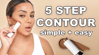 How To Contour Your Face In 5 Easy Steps [upl. by Carilyn]