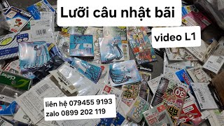 lưỡi câu nhật bãi Video L1 liên hệ 079 455 9193 zalo 0899 202 119 [upl. by Ominorej416]