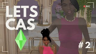 Meet Rashida Create A Sim The Sims 4 [upl. by Maer]