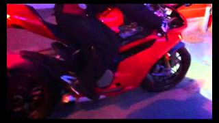 Ducati 1199S Panigale  Sound amp Road around Factory [upl. by Allene922]