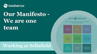 Our Manifesto  Sellafield Ltd [upl. by Priscella]