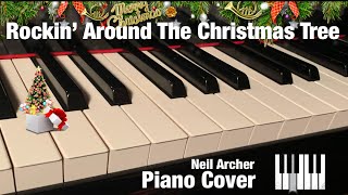 Rockin’ Around The Christmas Tree  Brenda Lee  Piano Cover  Sheet Music [upl. by Yblok356]