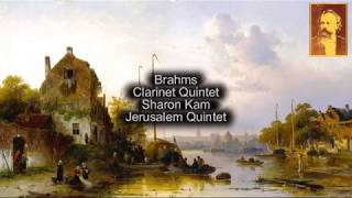 Brahms  Clarinet Quintet  Jerusalem quartet  Sharon Kam [upl. by Harrie]