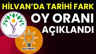 Hilvanda tarihi fark Oy oranları açıklandı [upl. by Esserac]