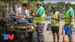 Pinamar una joven volcó con un cuatriciclo y murió aplastada [upl. by Edison192]