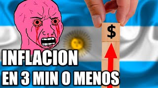 INFLACIÓN EN 3 MIN O MENOS [upl. by Urien]