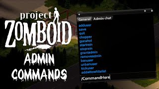 How To Use Project Zomboid Admin Commands Nitrado Tutorial [upl. by Vacuva]