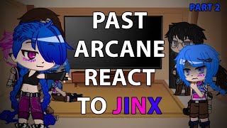 Past Arcane react to Jinx and Vi Part 2 RusEng [upl. by Lankton]