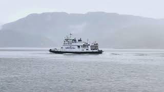 Cortes Island Ferry British Columbia NovaIslandAdventures [upl. by Fernande]